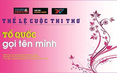 Phát động cuộc thi thơ 